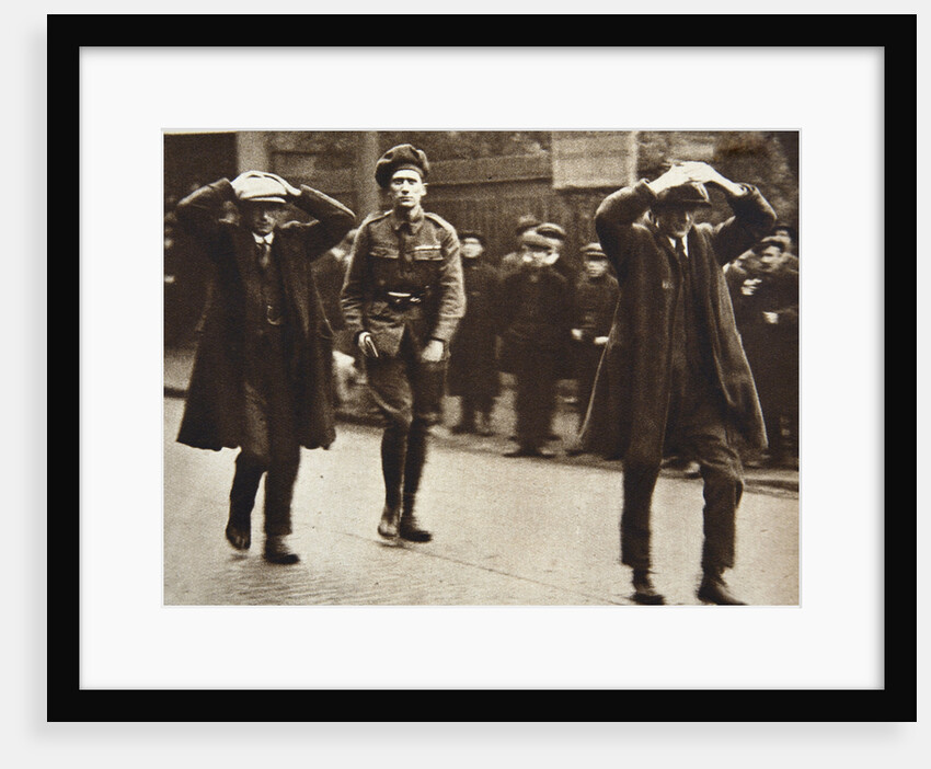 Two Sinn Fein members arrested by British troops by Anonymous