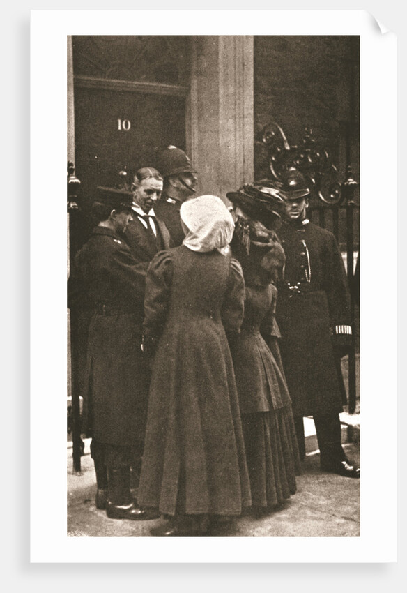 The 'Human Letters' dispatched by Jessie Kenney to Mr Asquith at 10 Downing Street by Anonymous