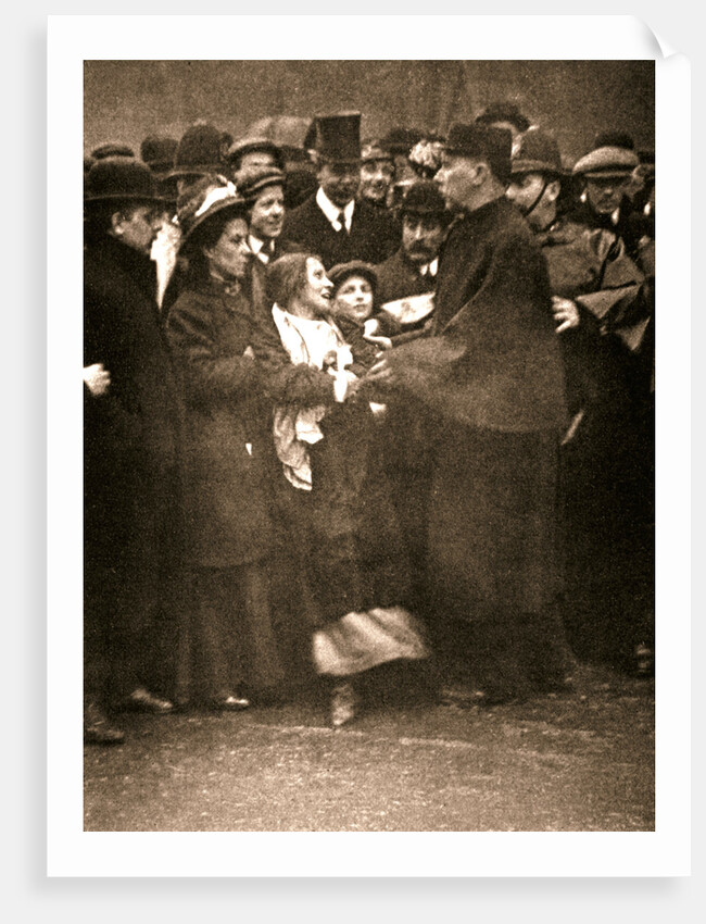 The arrest of suffragette Dora Marsden by Anonymous