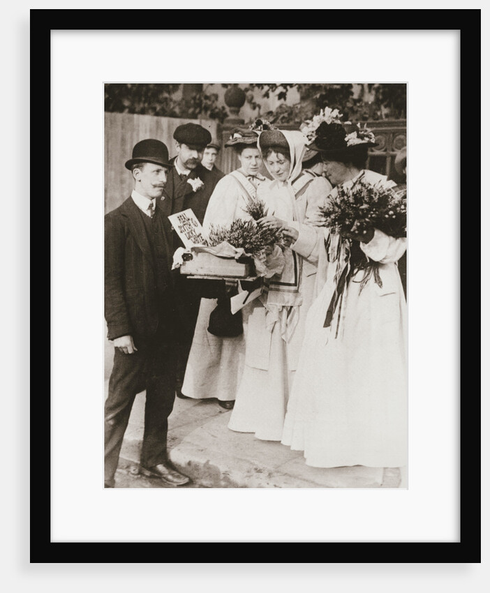 Christabel Pankhurst and Emmeline Pethick-Lawrence by Anonymous