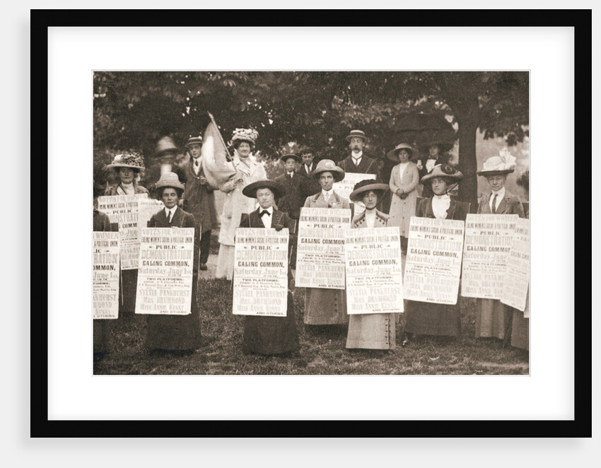 The suffragettes of Ealing by Anonymous