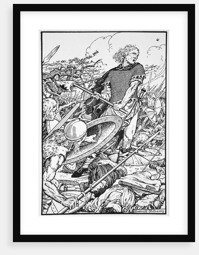 Alfred the Great at the Battle of Ashdown by Morris Meredith Williams