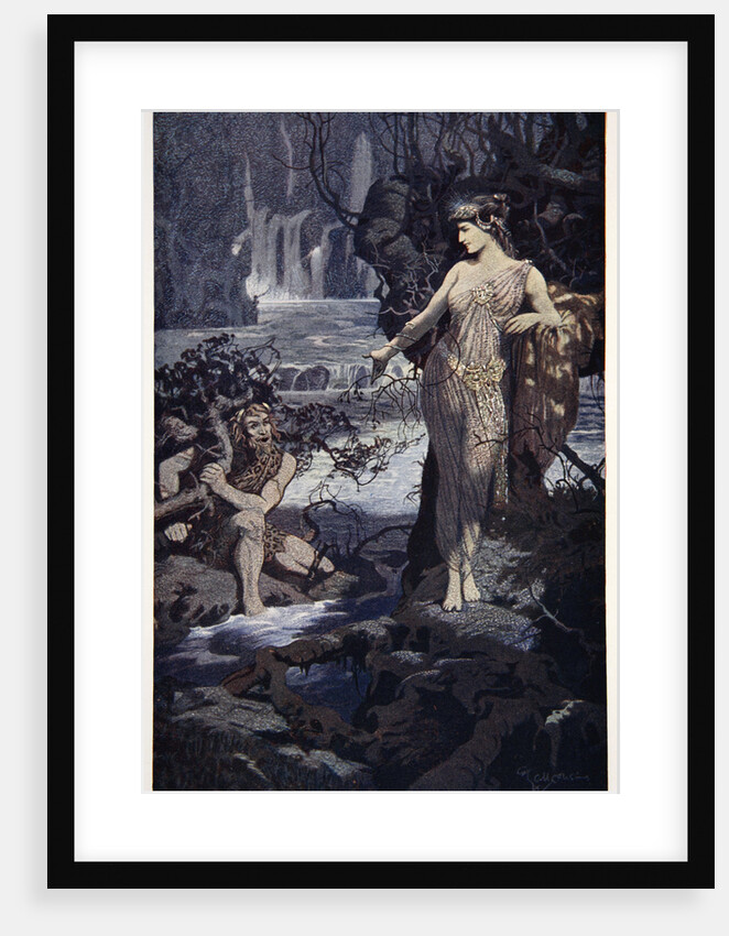 The Temptation of Ea-Bani by Ernest Wellcousins