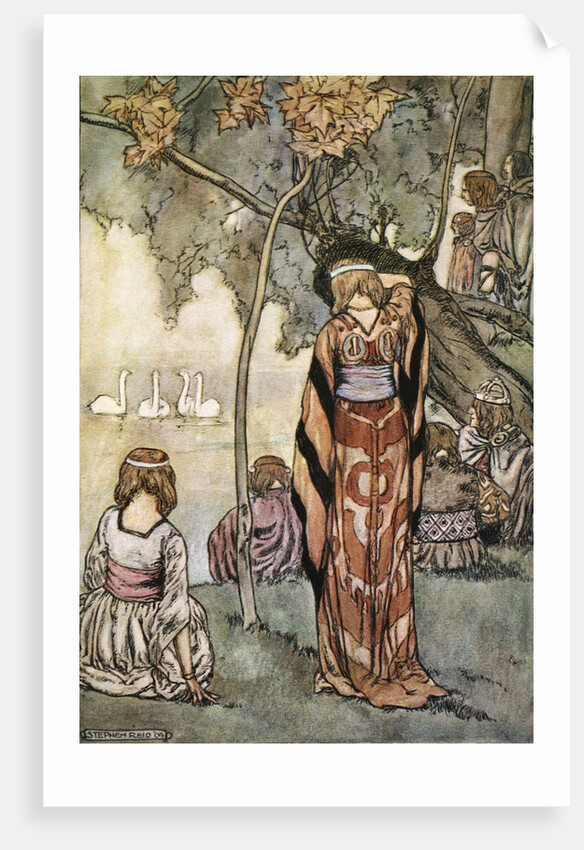 They made an encampment and the swans sang to them by Stephen Reid