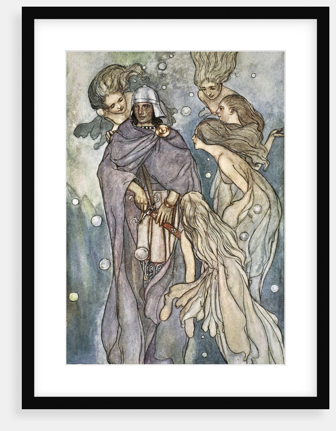 There dwelt the red-haired ocean-nymphs by Stephen Reid