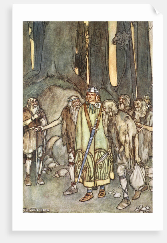 And that night there was feasting and joy in the lonely hut by Stephen Reid