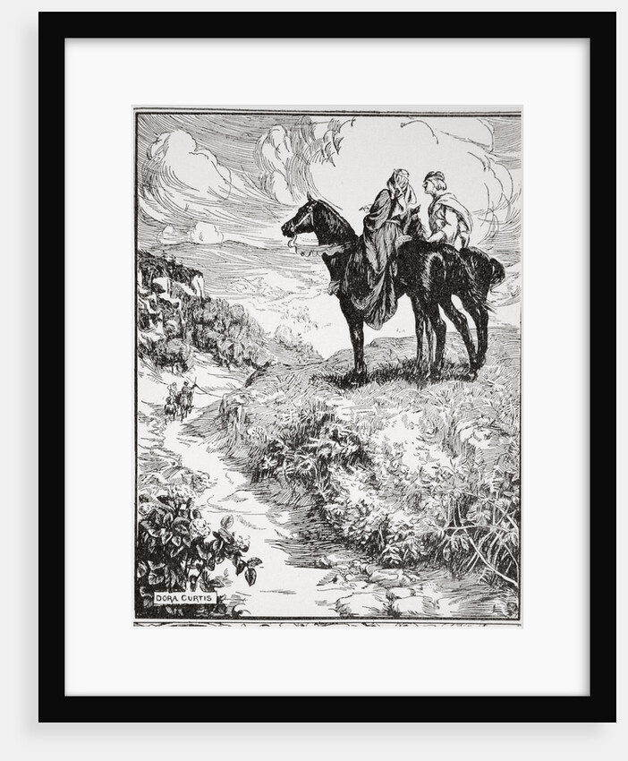 As they waiting on the little woodland knoll by Dora Curtis