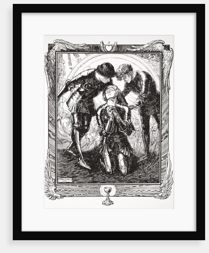 Then they went to Sir Galahad by Dora Curtis