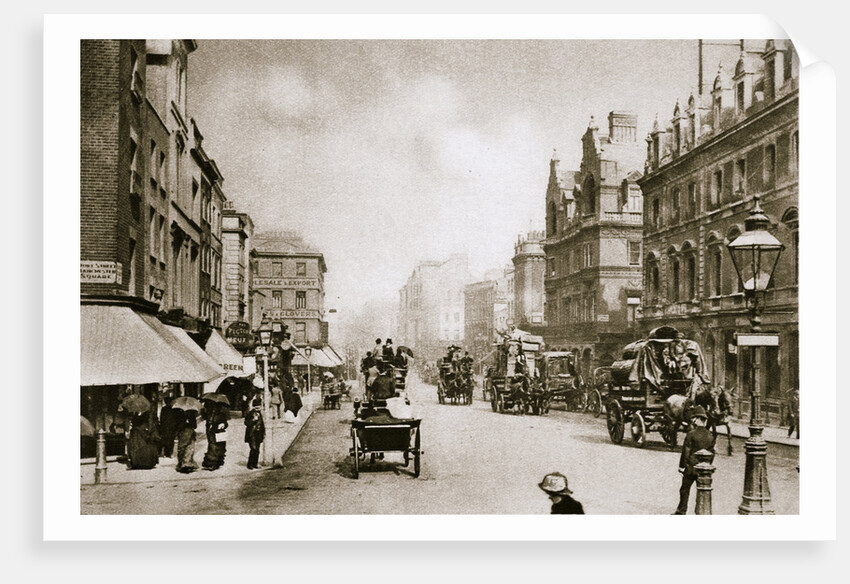 A crossing in Oxford Street by Anonymous