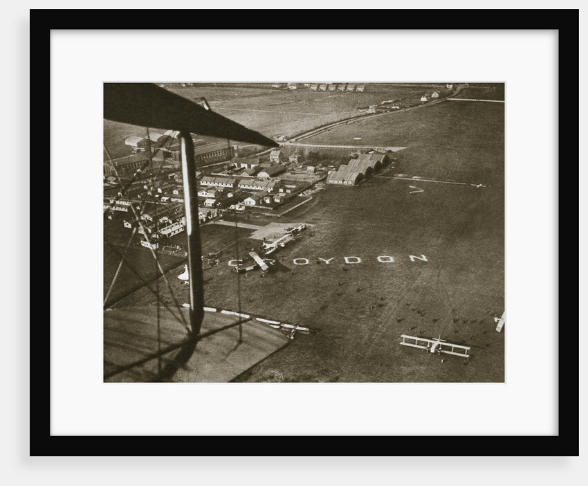 Aerial view of London Airport by Anonymous