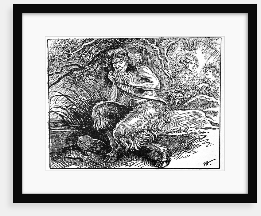 Pan, from 'The Book of Myths' by Amy Cruse by Anonymous