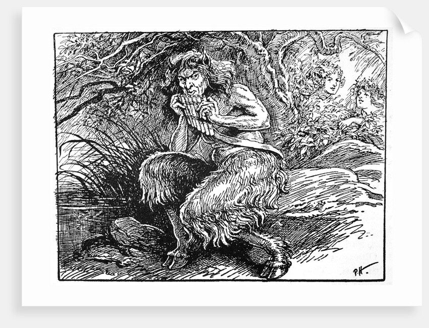 Pan, from 'The Book of Myths' by Amy Cruse by Anonymous