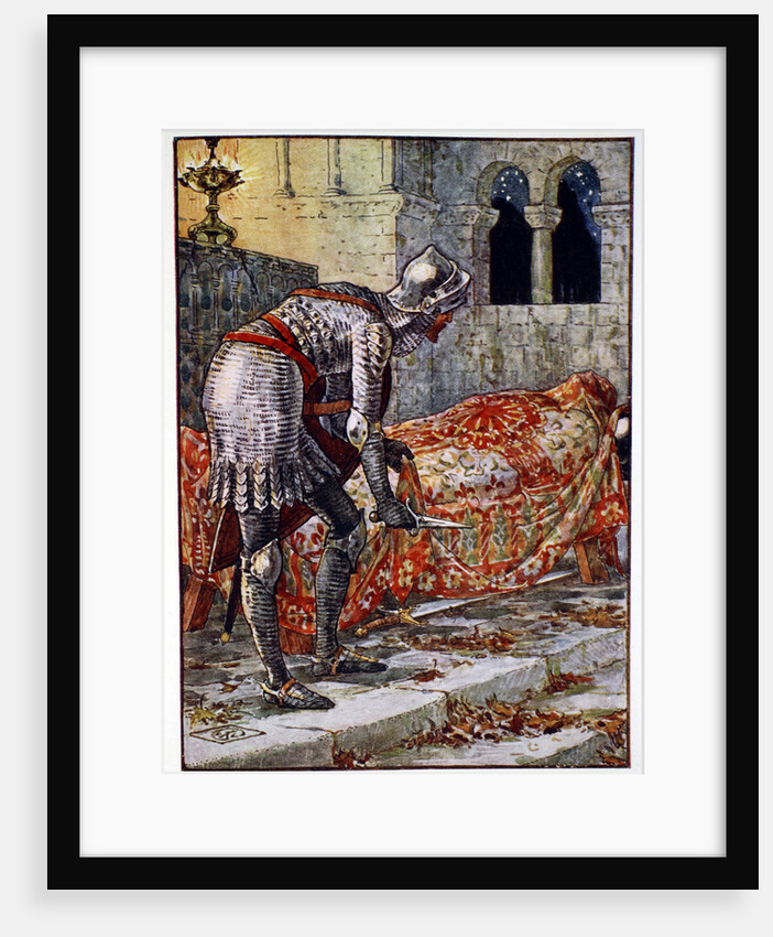 Sir Lancelot in the Chapel Perilous by Anonymous