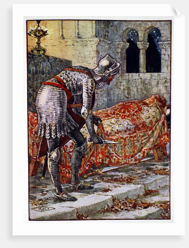 Sir Lancelot in the Chapel Perilous by Anonymous