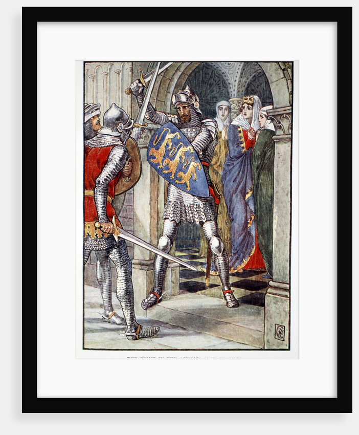 The Fight in the Queen's Ante-Chamber by Anonymous