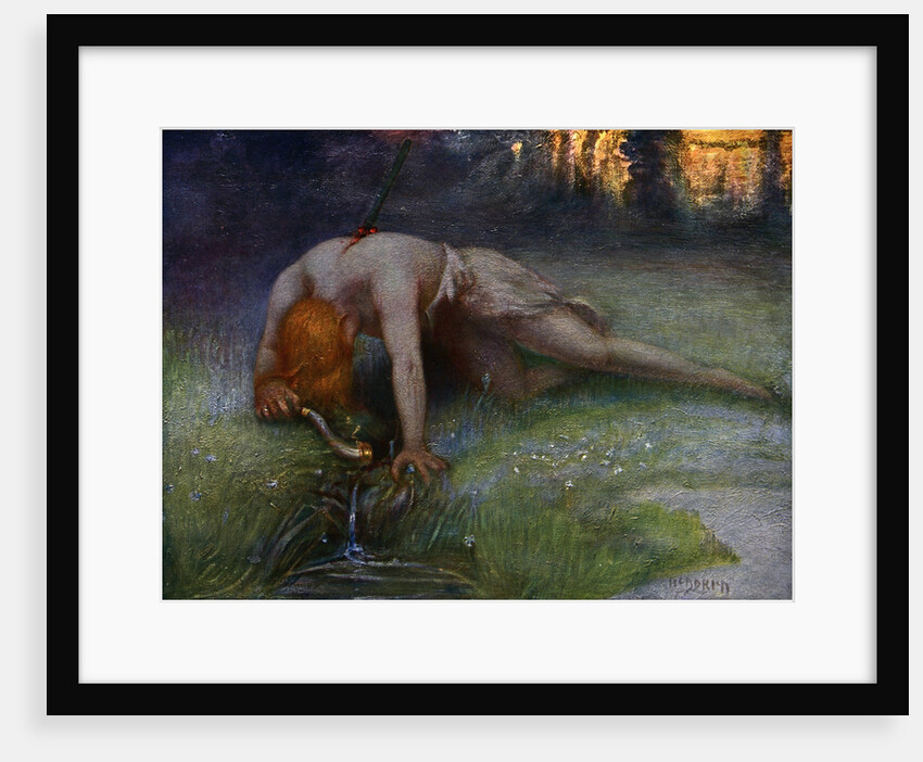The Death of Siegfried by Anonymous