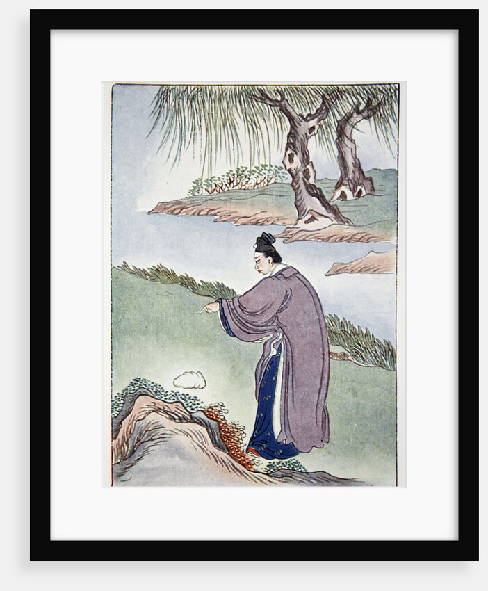 Chia Tzu-Lung finds the stone belonging to Mr Chen the alchemist by Anonymous