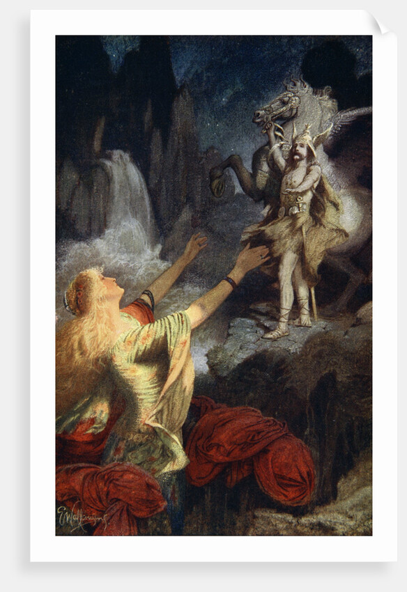 Helgi Hundingsbane returns to Valhalla by James Doyle Penrose