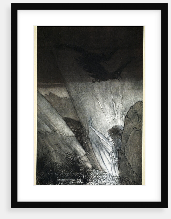 Erda bids thee beware by Arthur Rackham