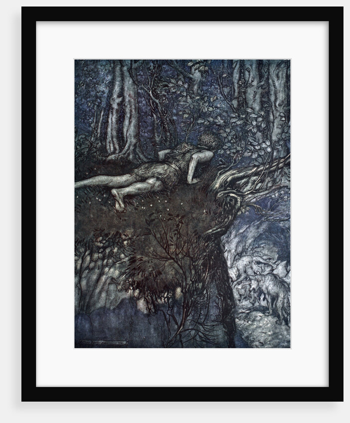 And there I learnt what love was like by Arthur Rackham
