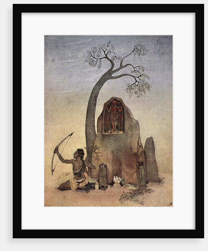 Ekalavya by Nandalal Bose