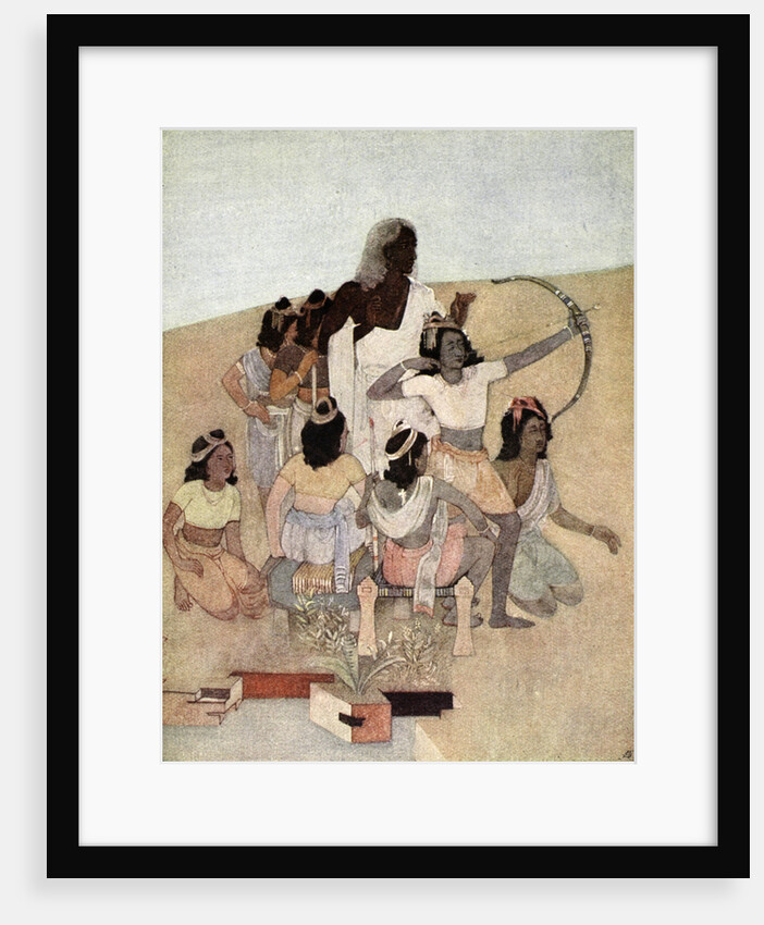 The Trial of the Princes by Nandalal Bose