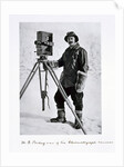 Herbert Ponting, British photographer, in the Antarctic by Anonymous