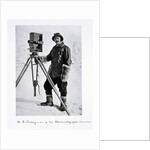 Herbert Ponting, British photographer, in the Antarctic by Anonymous