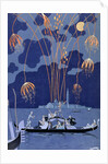 Fireworks in Venice by Georges Barbier