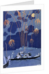 Fireworks in Venice by Georges Barbier