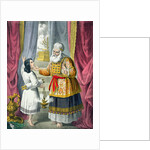 Eli questioning Samuel regarding his vision by Siegfried Detlev Bendixen