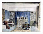Interior of Kelmscott Manor, Oxfordshire by William Morris