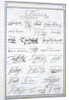 Reproduction of the signatures of the Tudors and members of their court by Sarah