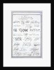 Reproduction of the signatures of the Tudors and members of their court by Sarah