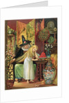 Scene from Hans Christian Andersen's fairy tale, The Snow Queen by Anonymous