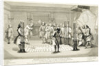 Assembly of Freemasons before the initiation of a master by Anonymous