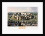 Grand Conventional Festival of the Britons by Robert Havell