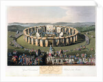 Grand Conventional Festival of the Britons by Robert Havell