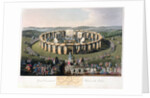 Grand Conventional Festival of the Britons by Robert Havell