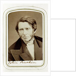 John Ruskin, English artist, poet and critic by Elliott & Fry