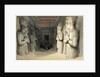 Interior of the Temple of Abu Simbel by David Roberts