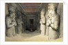 Interior of the Temple of Abu Simbel by David Roberts