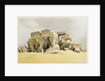 Ruins of the Temple of Kom Ombo by David Roberts