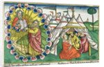 Exodus 20:1-5: Moses receiving the Ten Commandments by Anonymous