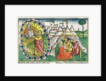 Exodus 20:1-5: Moses receiving the Ten Commandments by Anonymous