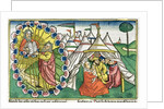 Exodus 20:1-5: Moses receiving the Ten Commandments by Anonymous