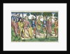 Joshua 10:16-27: the execution of the five kings by Anonymous
