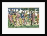 Joshua 10:16-27: the execution of the five kings by Anonymous