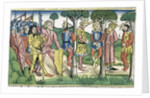 Joshua 10:16-27: the execution of the five kings by Anonymous