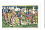 Joshua 10:16-27: the execution of the five kings by Anonymous
